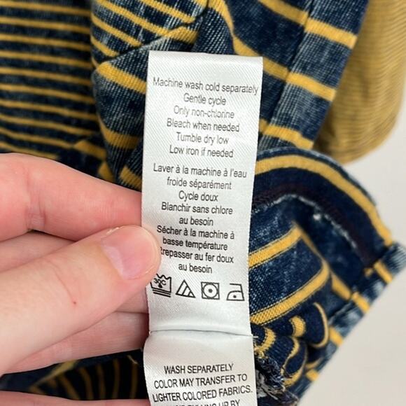 Coldwater Creek Floral Embroidered Long Sleeve Top - Mustard and Black - Picture 12 of 14